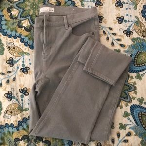 Loft light gray denim legging